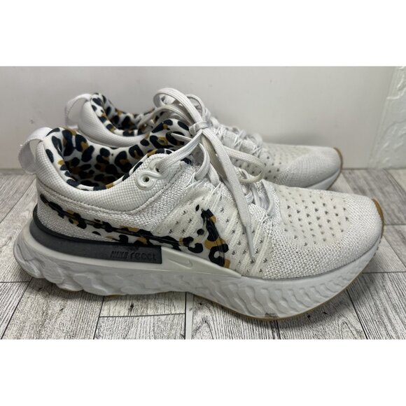 Nike React Infinity Flyknit White Women's US Size 7 DJ5932-001 Running Shoes - Picture 1 of 8